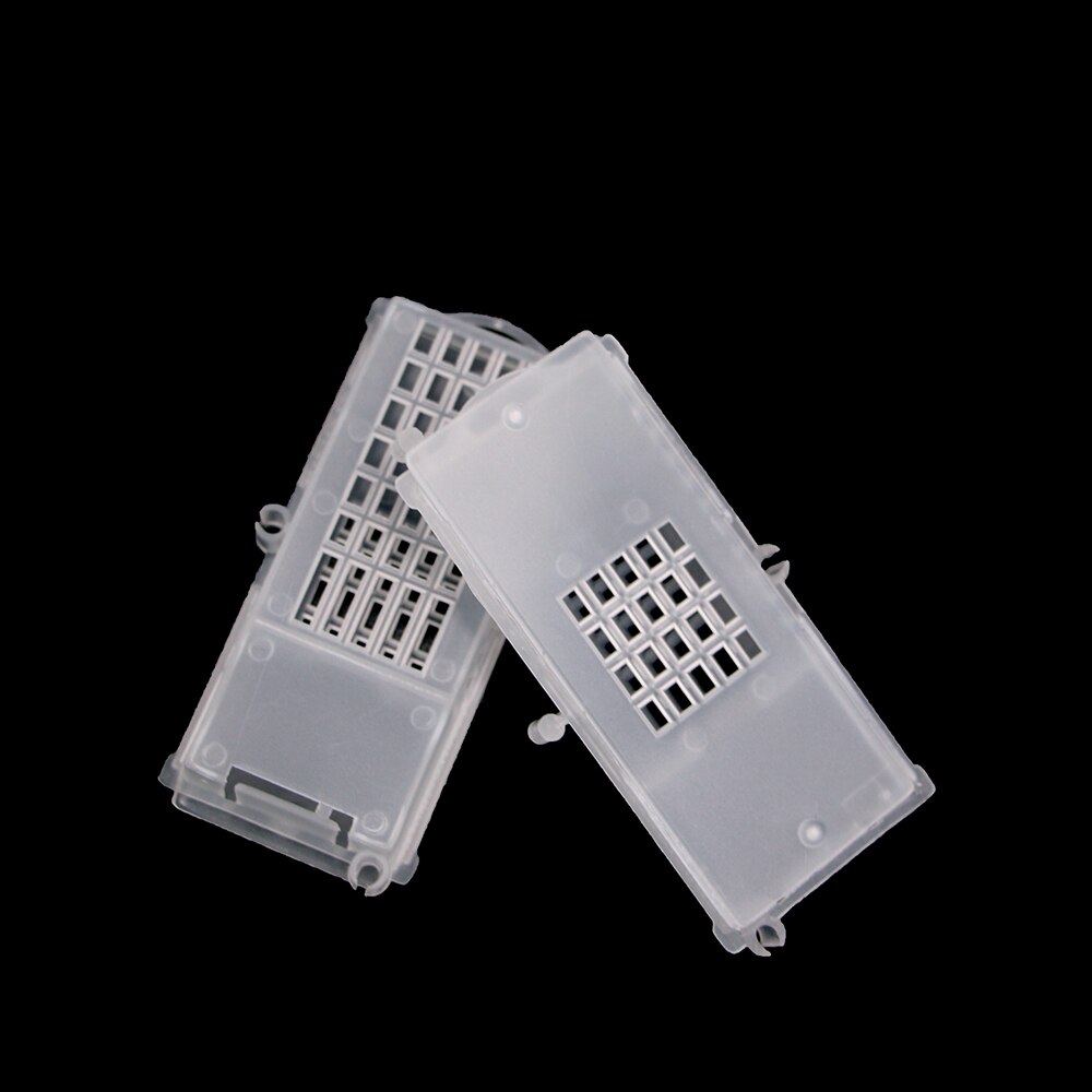 2PCS Queen Bee Post Cage Transparent Move Transmit Mail Box Insect House Plastic Rearing Tools Beekeeping Equipment Supplies