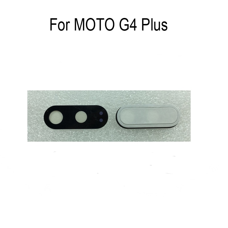 Originele Voor Moto G4 Plus Rear Terug Camera Glazen Lens Voor Moto G4 Plus XT1643 Reparatie Onderdelen G4Plus Vervanging XT1643