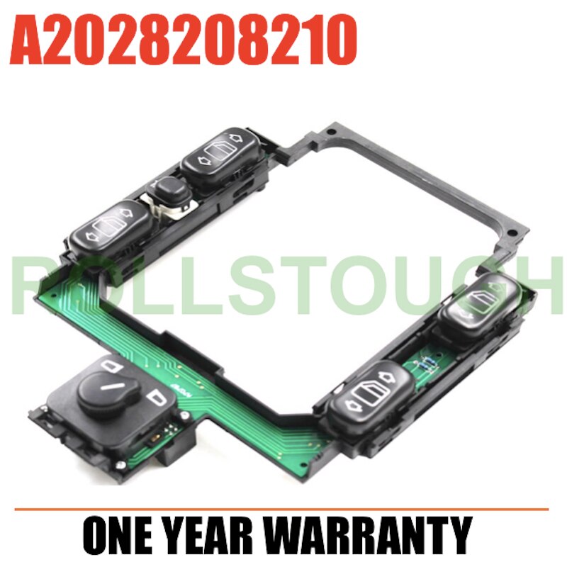 ROLLSTOUGH Electric Window Switch Power Window Switch For Mercedes-Benz W202 C230 C280 C220 C36AMG OEM 2028208210 A2028208210