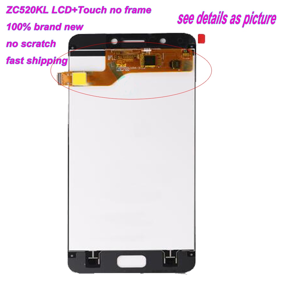 5.2''for Asus Zenfone 4 Max ZC520 ZC520KL X00HD LCD Display Touch Screen Digitizer Assembly Replacement With Frame with Tools