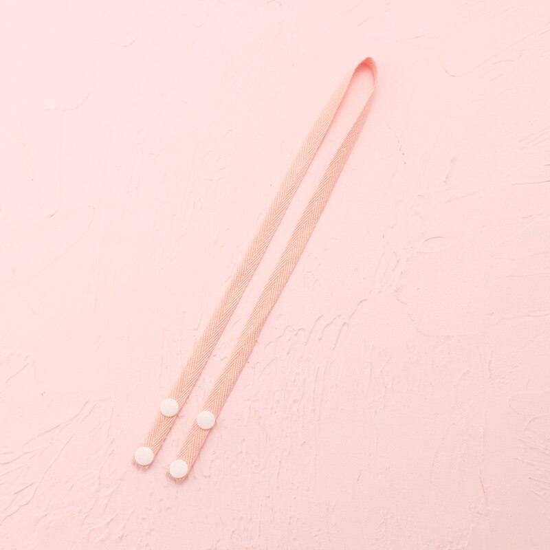 Cuerda colgante para mascarilla, cordón de Color sólido para máscara facial, soporte de cadena sin huellas para colgar en la oreja, para exteriores, para niños y adultos: 16