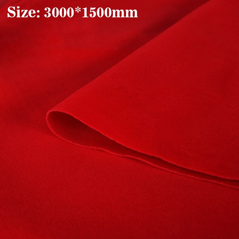 Tela de fondo no reflectante que absorbe la luz, textil de franela, telón de fondo para estudio fotográfico, cortina para fotografía: Red 300x150cm