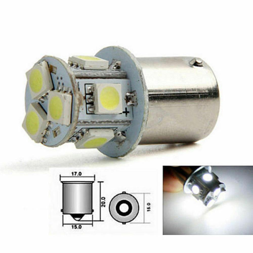 1Pcs BA15S R5W 1156 5050 8SMD Led Auto Led Turn Parking Brake Achterlichten Auto Lampen Signal Bollen Reverse dc 12V Staart M7Z4