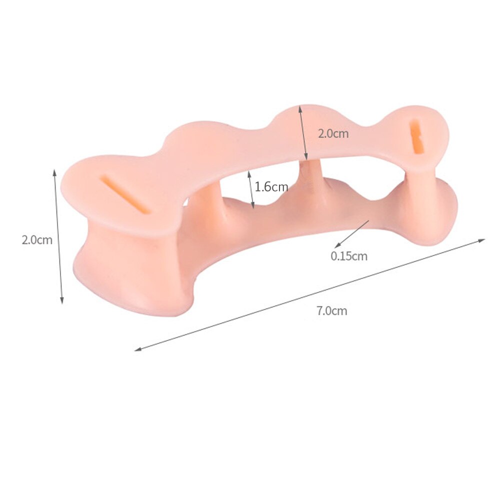 Tcare 1 par knyst korrigerer aflastningsbeskytter knyst tå glattejern naturlig behandling smerte hallux valgus tæer led tå separatorer