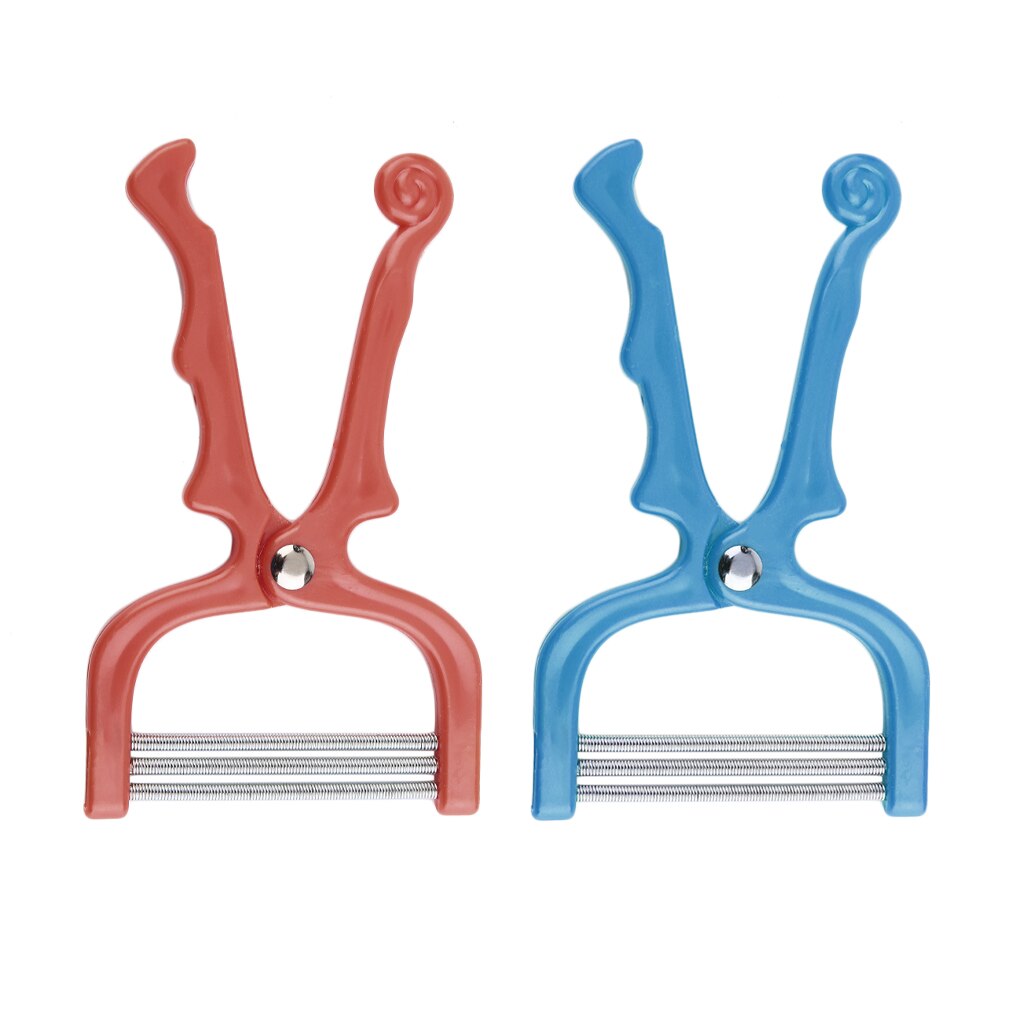 Stainless Steel Facial Hair Remover Face Roller Hair Removal Spring Facial Handheld Threading Beauty Epilator Tool