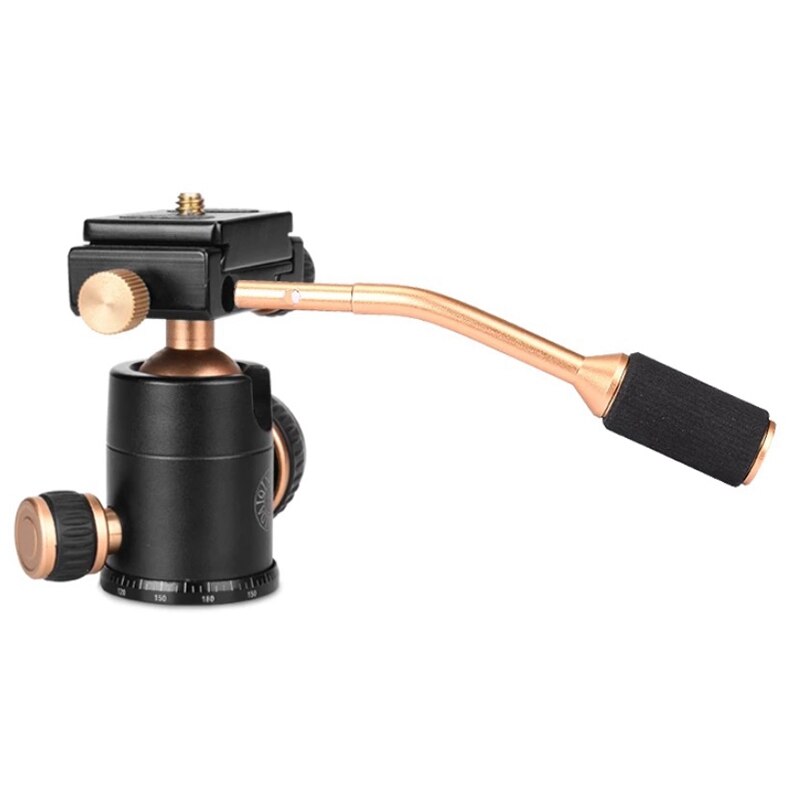 Q160 Professionele Reizen Camera Statief Bal Hoofd Handvat Pan Hoofd Compatibiliteit Voor Digitale Camera