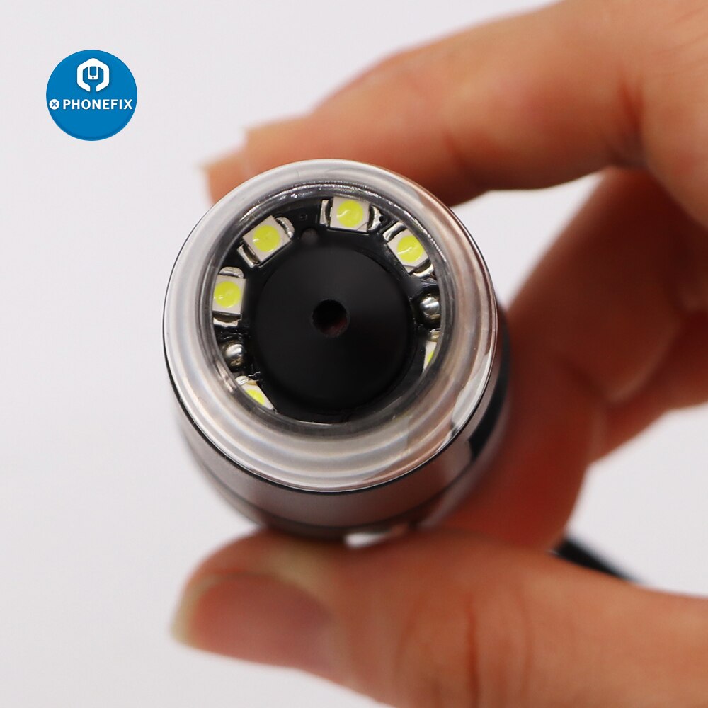 Usb Digitale Microscoop Camera 1600X1000X Megapixels 8 Led Vergrootglas Elektronische Stereo Usb Endoscoop Camera Voor Solderen Reparatie