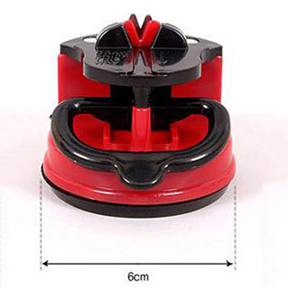Knife Sharpener Scissors Grinder Non-slip Suction Chef Kitchen Sharpening Tool is an innovative knife sharpener perfect edge