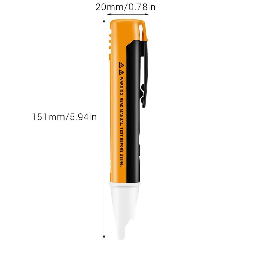 90-1000V Non-Contact Electronic Digital Display AC Voltage Test Pen With LED Light 1AC-D C2 Ii Detector Volt Stick Sensor Pencil