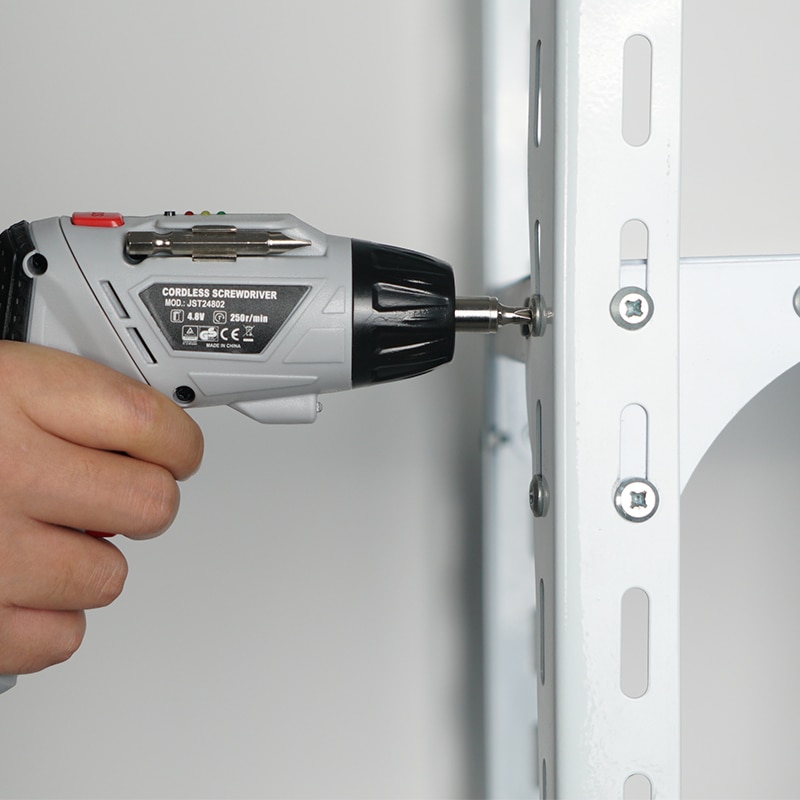 4.8V Electric Screwdriver Rechargeable portable radio drill set Rotary handle power tool