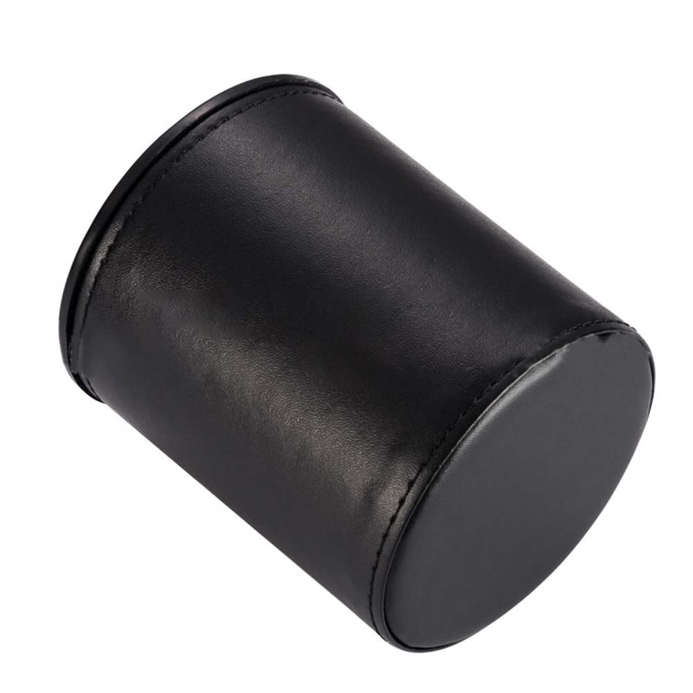 Bar Leather Black Dice Cup Dicebox Zonder Lade Of Dobbelstenen