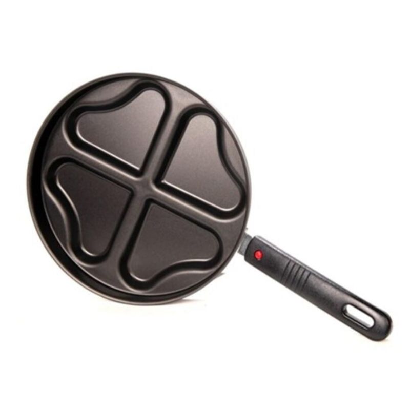 Redio-sartén romántica de 24 Cm con mango desmontable, sartén wok de hierro fundido, ollas de cocina, utensilios de cocina