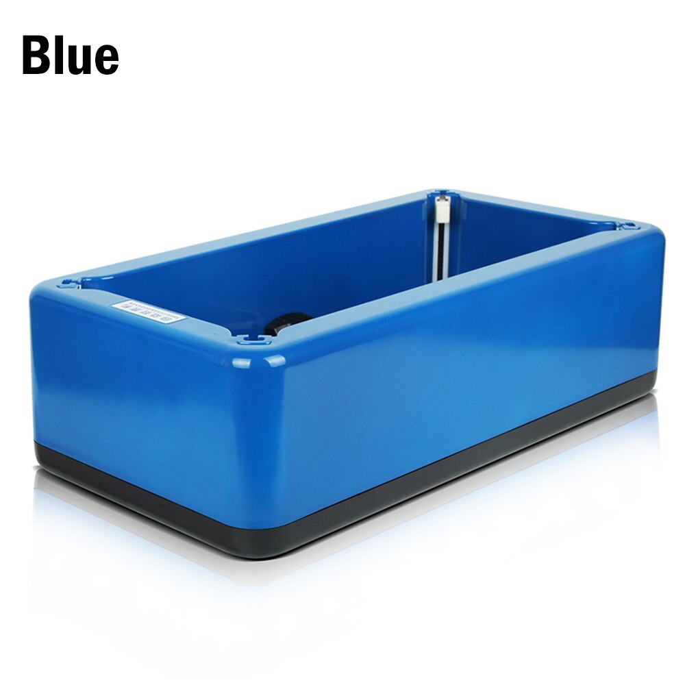 Dispensador automático de cubiertas de zapatos, máquina de cubiertas de zapatos, dispositivo de película de zapatos de una sola vez, juego de pies nuevos para el hogar, oficina, laboratorio, Hospital: blue