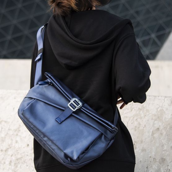 Mannen Straat Trend Een Schoudertas Met Grote Capaciteit Waterdichte Cross-Body Bag Kenmerken Modieuze Borst Zak