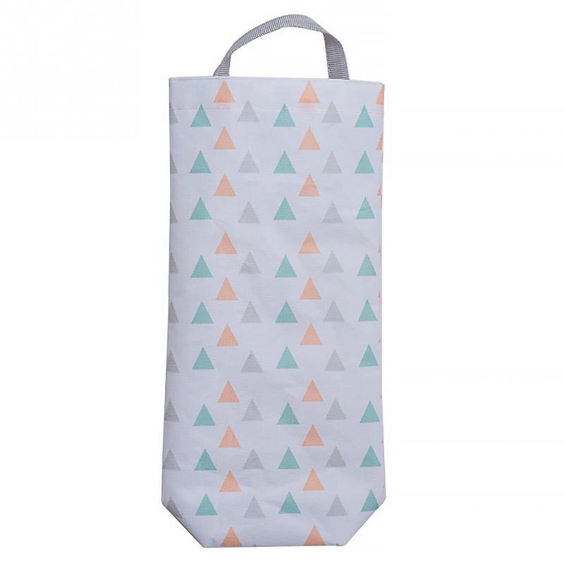 Hängen Oxford Müll Tasche Organizer Spender Küche Zauberstab Montieren Wiederverwendbare Taschen Halfter Wasserdichte Müll Tasche: Tri-Winkel