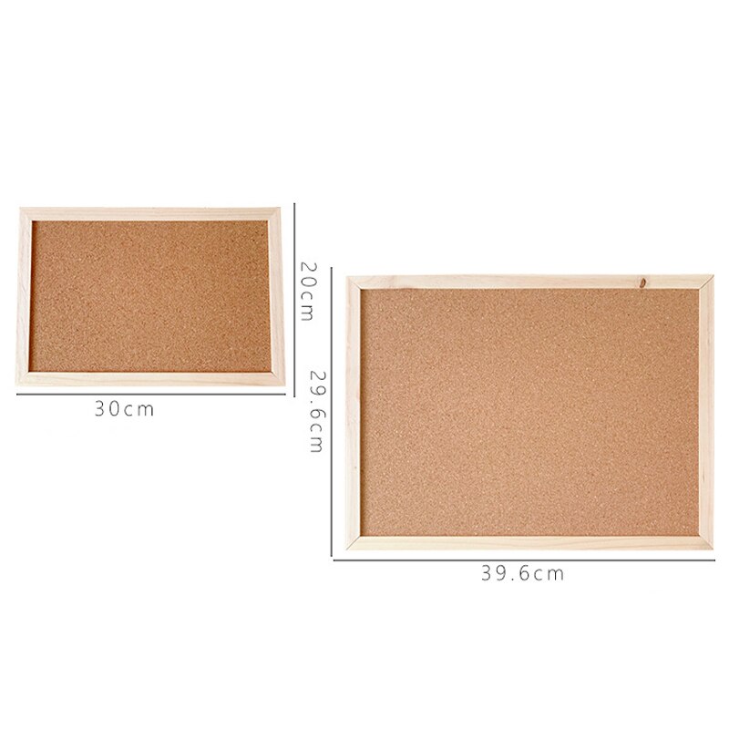 Cork Letter Message Board Wall Hanging Message Bulletin Board Decoration Postcard Photo Wall Cork Board Memo Paper Stationery