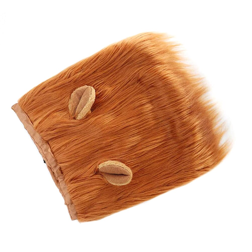 Dog Costume Lion Mane Cosplay Funny Lion Mane for Dogs Costumes Lion Wig for Medium to Large Sized Dogs: Default Title