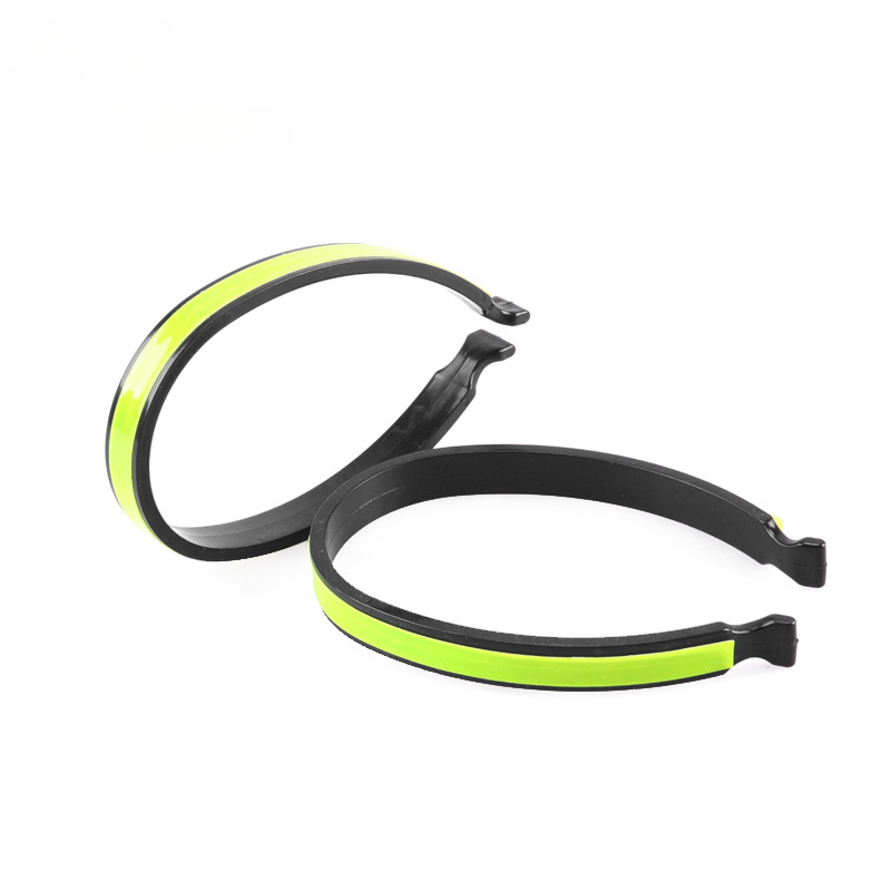 2 uds bandas para pantalones Clips correa multiusos bicicleta tobillo pierna vinculante vendaje pantalones ciclismo fijación accesorios de seguridad