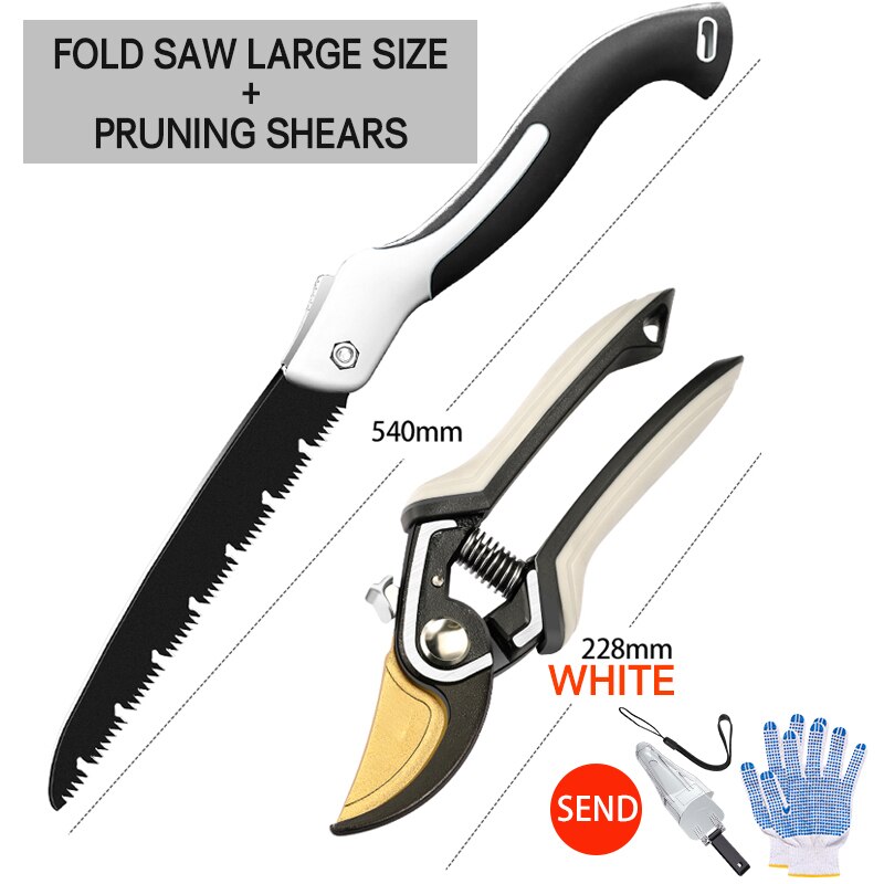 Taitu hagearbeid beskjæringssaks, som kan kutte grener  av 35mm diameter kutt sekatør busk hage gren eller frukthage beskjæringe: 003- tidtakere stil