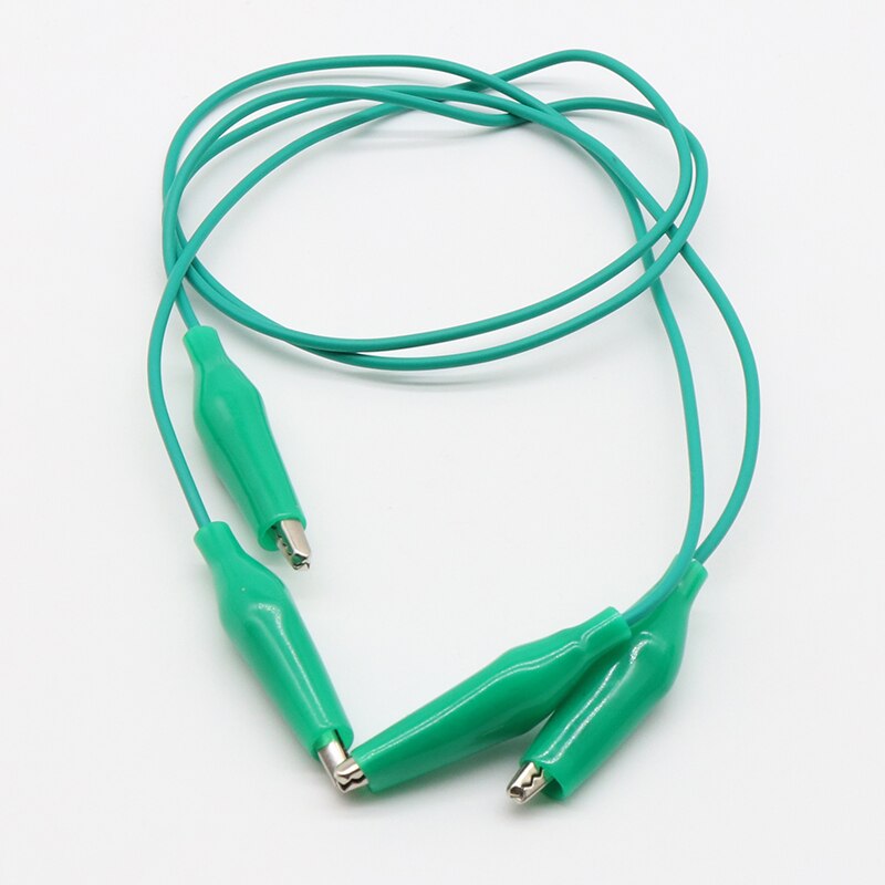 Brand 10 stuks Alligator Clips Elektrische DIY Meetsnoeren Alligator Double-ended Crocodile Clips Roach Clip Test Jumper draad