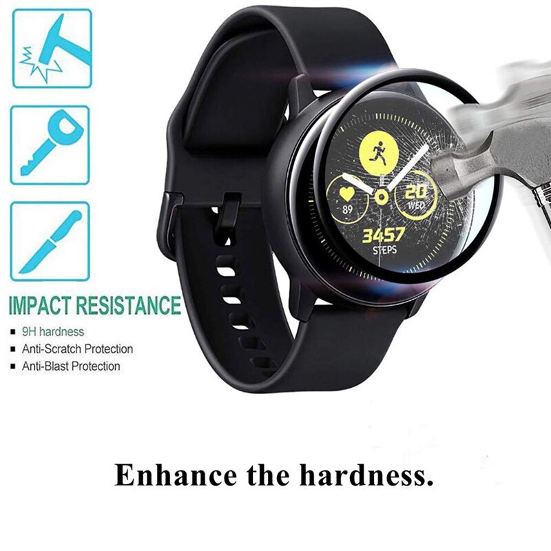 Polymeer Horloge Film Voor Samsung Galaxy Horloge Actieve 2 44Mm 40Mm Gear S3 Frontier 46Mm 42Mm s2 Screen Protector Hd Anti-Bubble