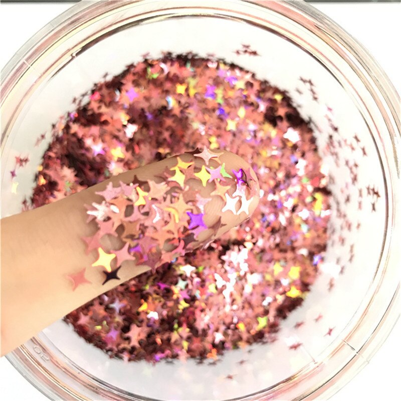 1 Doos Pailletten Slice Glitter Sprinkles Filler Voor Klei Diy Nail Beauty Decoratie Speelgoed Voor Kinderen Kids