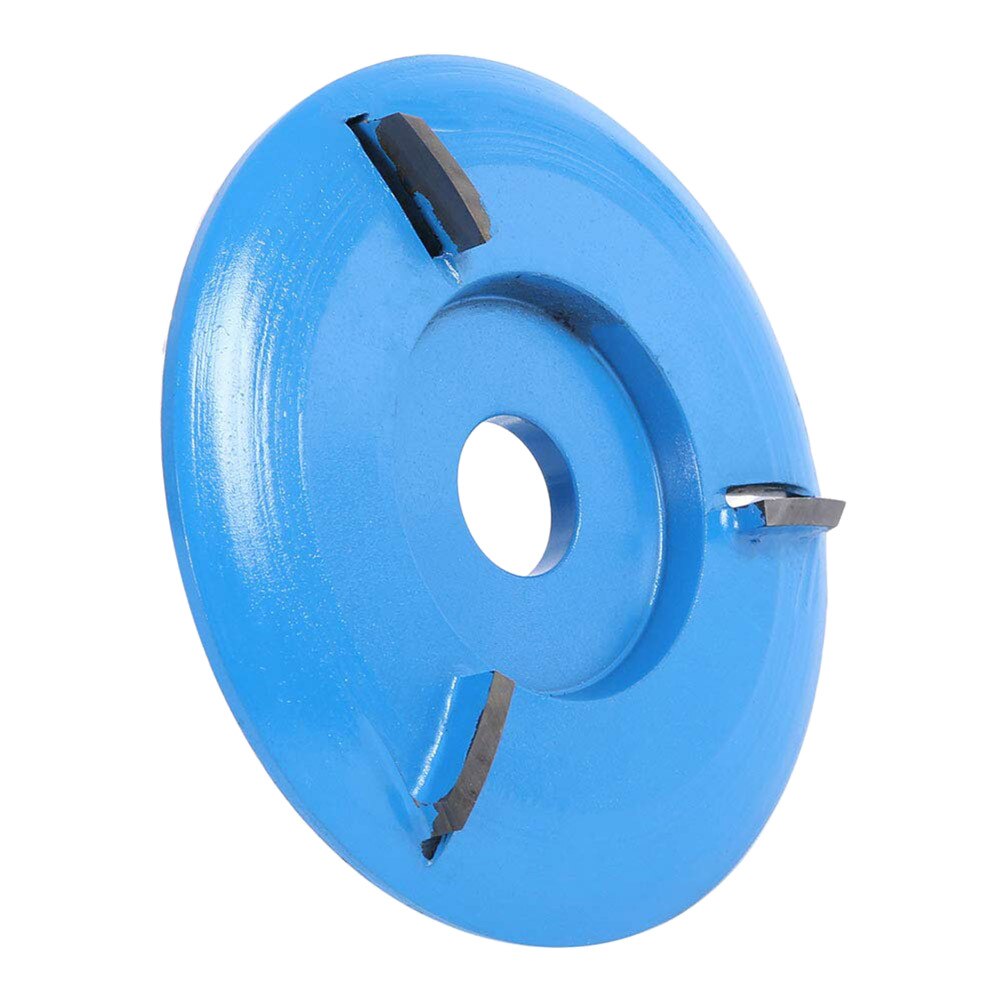 Three Tooth Milling Cutter 16mm Woodworking Turbo Plane For Aperture Angle Grinder Wood Carving Cutter Milling Cutter