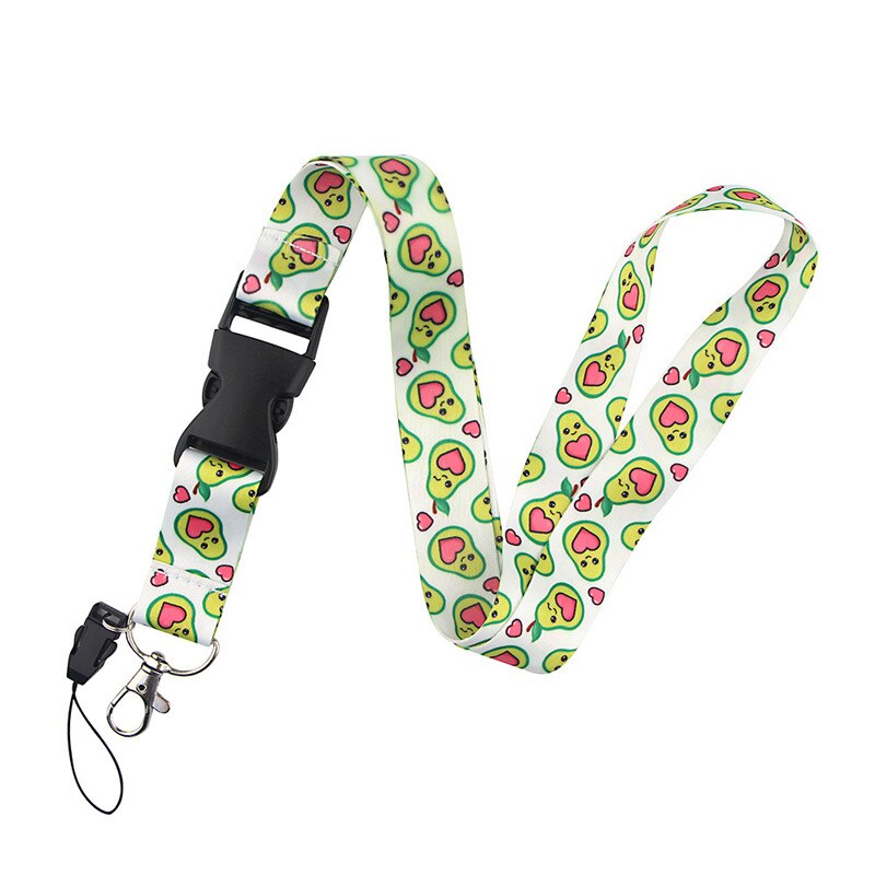 Avocado Mobile Phone Lanyard Plug Buckle Rope Detachable Strap For Key U Disk Camera ID Card Key Chain Mobile Phone Accessories