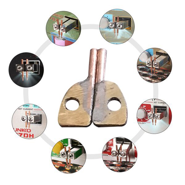 10PCS Spot Welding Pin Alumina Copper Welding Pin Suitable for SUNKKO HB-71A Spot Welding Pen Welding Pin Fittings