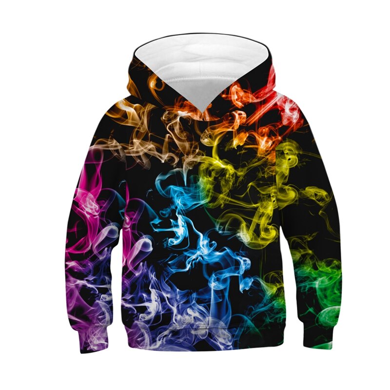 OneLineFox Kinder Hoodies 3D Druck Cheetos Feuer Phoenix Hoodie Sweatshirt Kinder Hip Hop Hoodie Jungen Mädchen Langarm Pullover