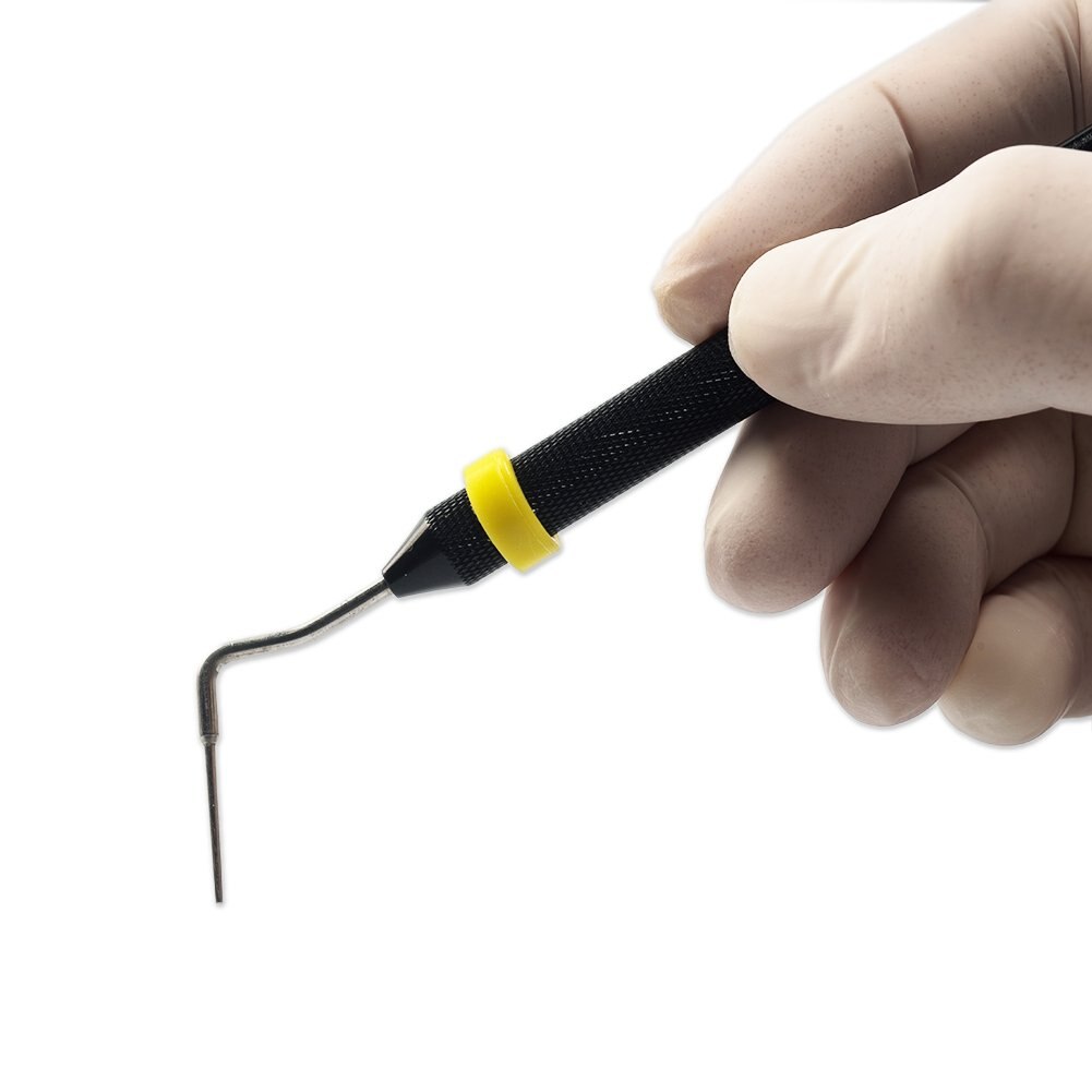 1Pc Zahn Endo Hand Stopfer Wurzel Kanal Füllstoff Endodontie Füllen Obturation Niti Spitze Zahnmedizin Labor Werkzeuge Vertikale Druck Gerät