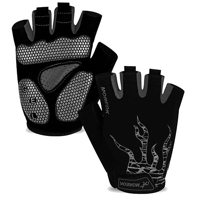 Transpirable bicicleta Guantes De medio dedo Guantes De Ciclismo bicicleta De carretera guante Guantes para moto bicicleta para deportes De bicicleta Guantes