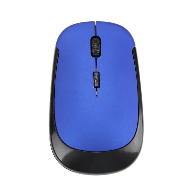 Newly 2.4 GHz Optical Wireless Mouse Ultra-thin Office Mice + Receiver Ergonomic Wireless Mouse For PC Laptop