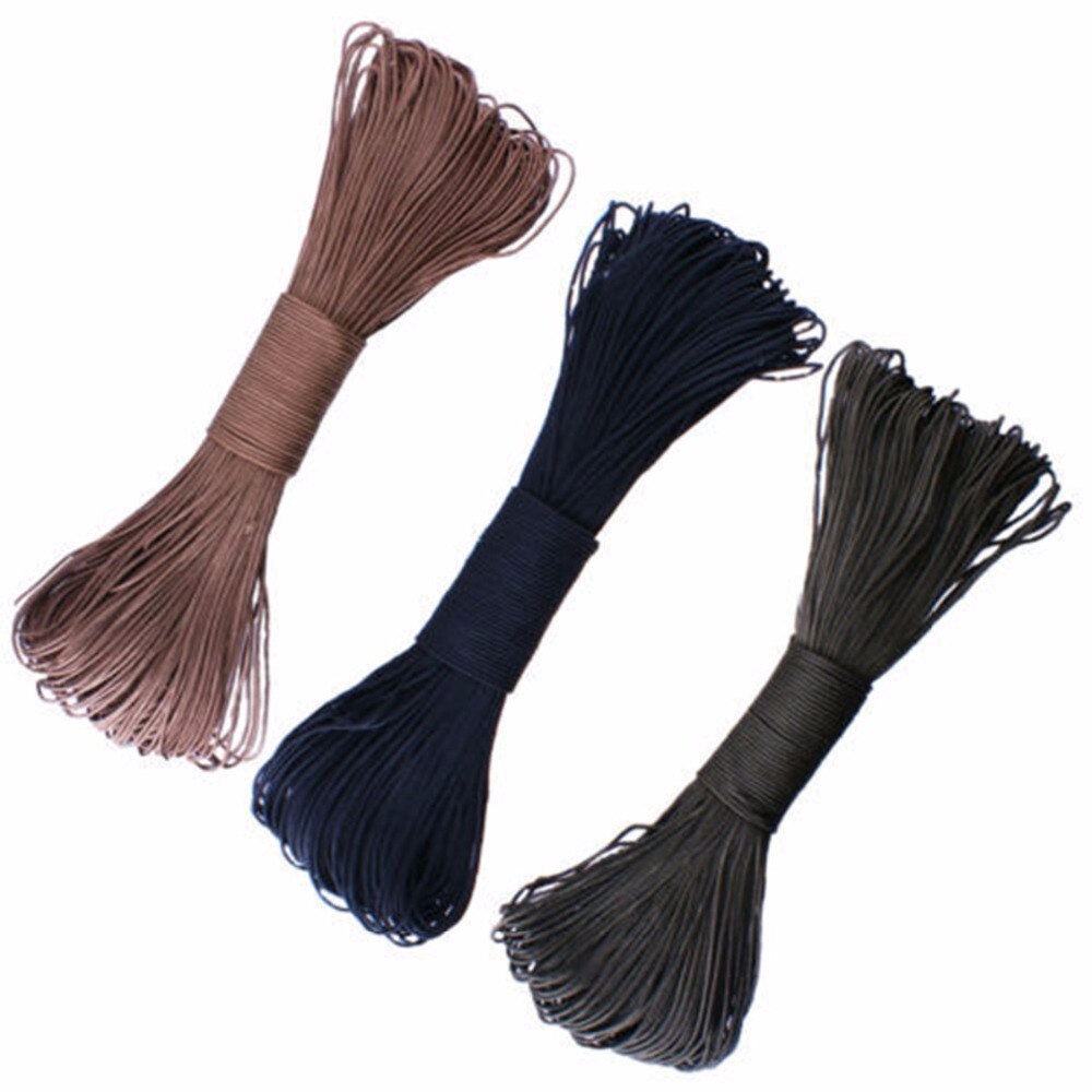 2mm one stand Cores Paracord for Survival Parachute Cord Lanyard Camping Climbing Camping Rope Hiking 50feet 100feet