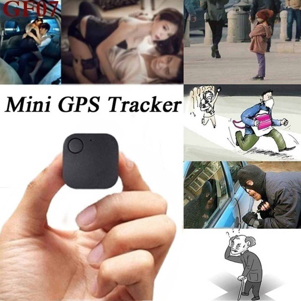 Bluetooth Square Smart Tracker Portable Locator for Car Kid Anti-Lost Bidirectional Alarm Reminder