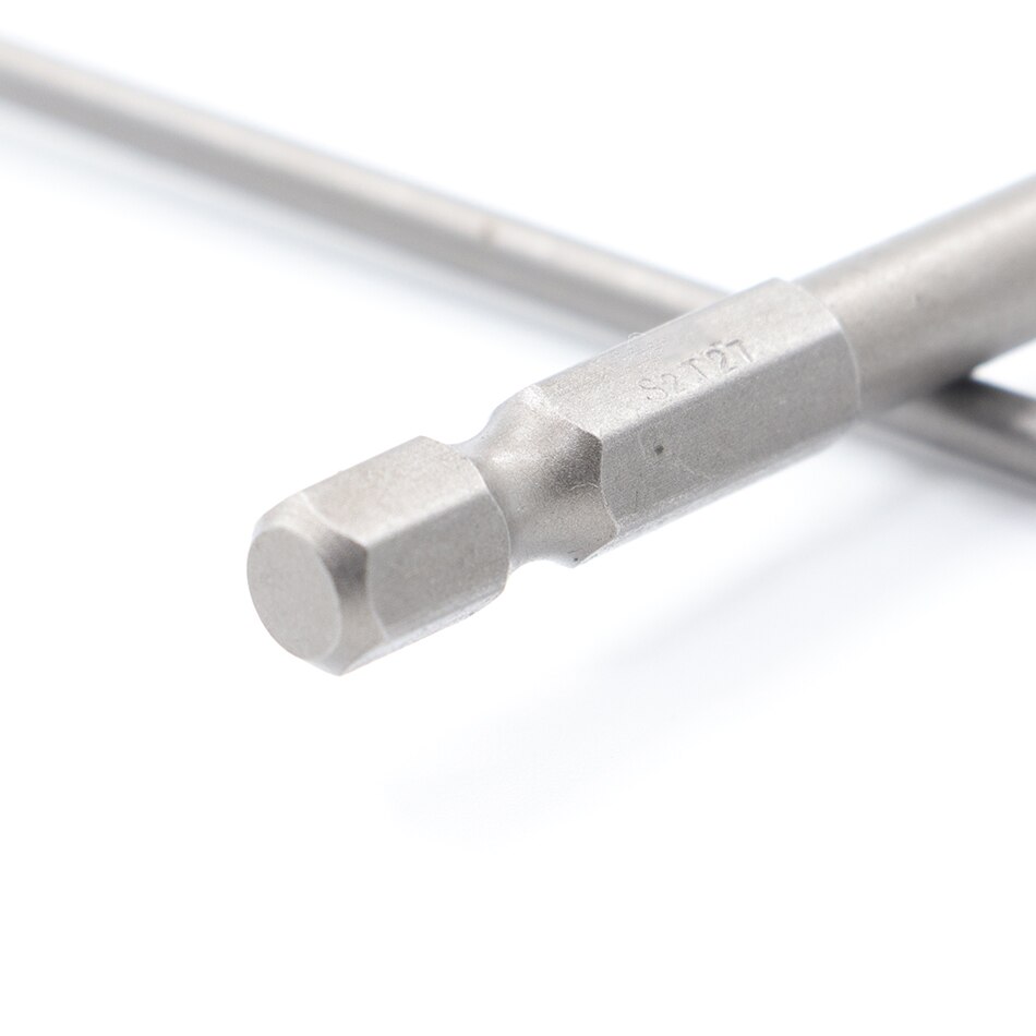 75Mm 1Pcstorx Schroevendraaier Bit S2 Gelegeerd Staal 1/4 "Hexagon Handvat T6-T40 Handleiding Elektrische Schroevendraaier Batch