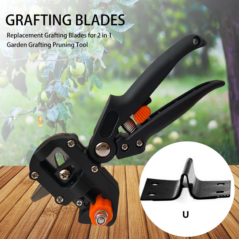 Lames de greffage de remplacement U V Omega greffe pour outil 2 en 1 de greffage de jardin 3 pièces