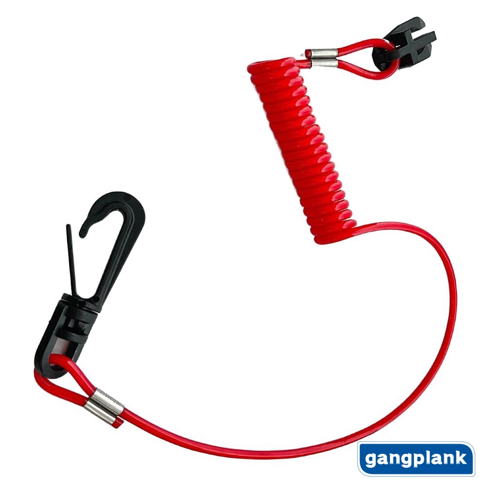 Outboard Side Mounted Control Box Emergency Stop Safety Rope for Bombardier 432230 Red Nylon Flameout Rope