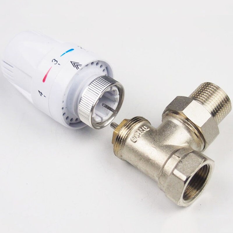 control valve aluminum-plastic angle valveThermostatic Radiator Valve Floor Heating Temperature Control Thermostat Valve