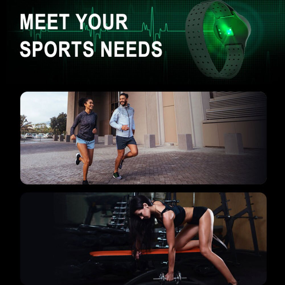 Heart Rate Monitor Wristband Fitness Bluetooth 4.0 ANT+ Tracker with Heart Rate Monitor for Running, Cycling & Fitness Activity