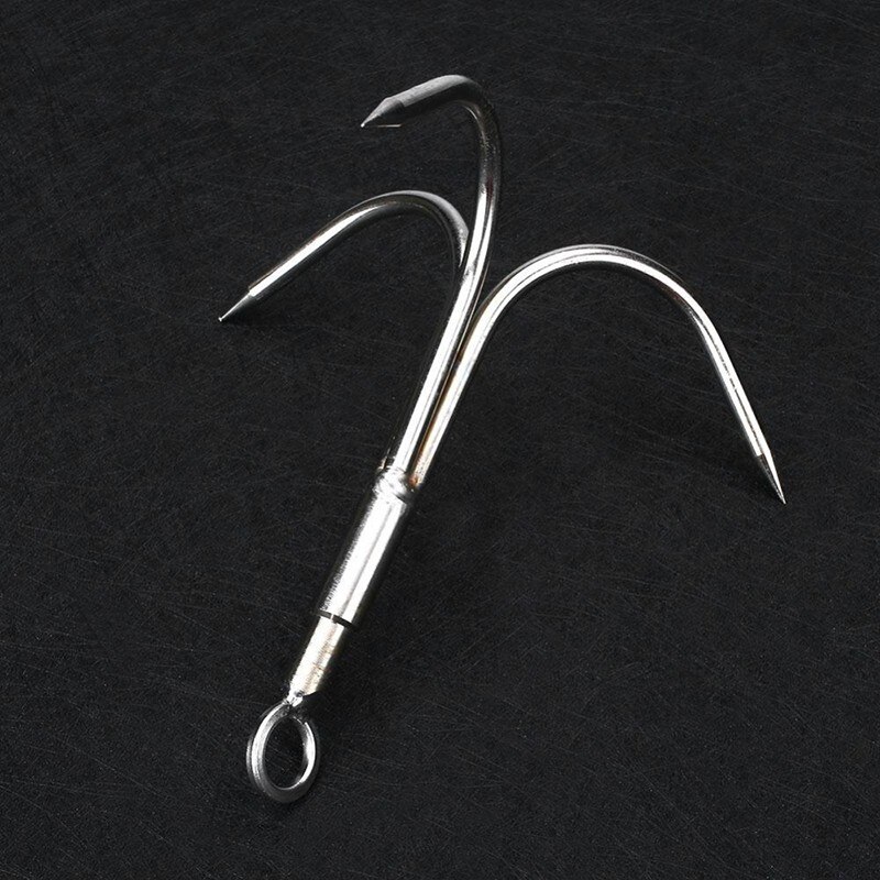 Small Stainless Steel Three Claw To Hook Claw 3 Water Tiger 3 Grass Knife Flying C4N3