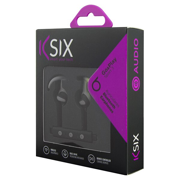 Bluetooth Headset with Microphone - Go & Play Sport 3 - Wireless Earbuds for Sports