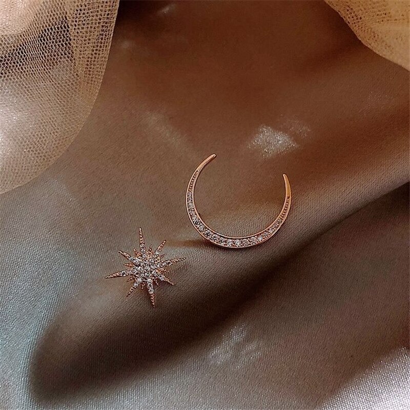 Koreanische Achteckigen Stern Quaste Ohrring für Frauen Ohr Manschetten Kühlen Schmuck Kette Jahrgang Kristall Ohrringe Geburtstag Party: 41