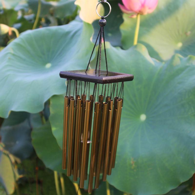 16 Buizen Koperen Klokken Windgong Voor Tuin Yard Outdoor Buizen Bells Koper Windgong Woondecoratie