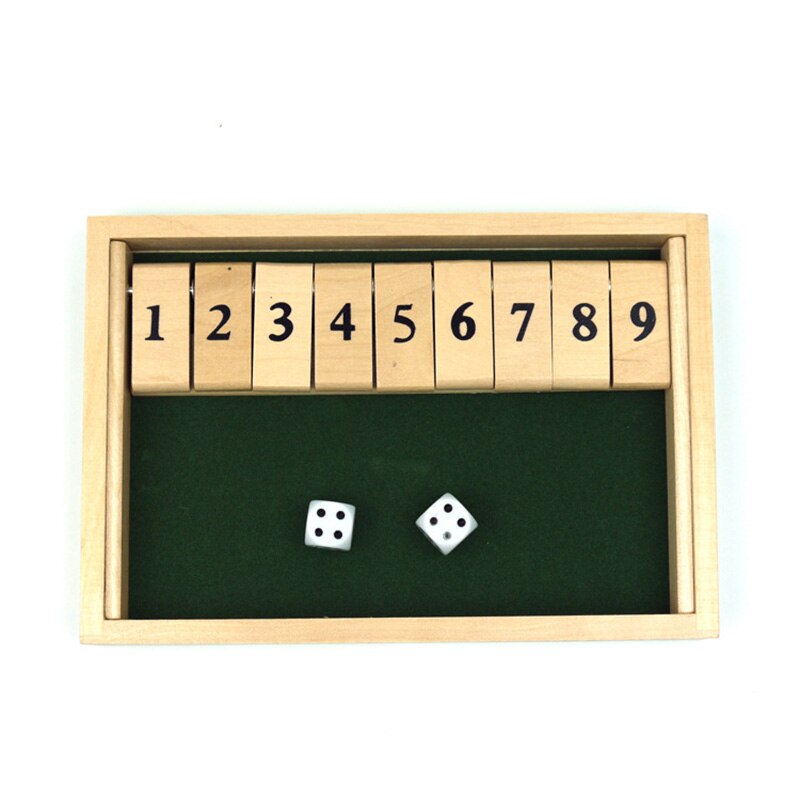 Digital 2 Players Board Games Shut The Box Club Drinking Game Entertainment