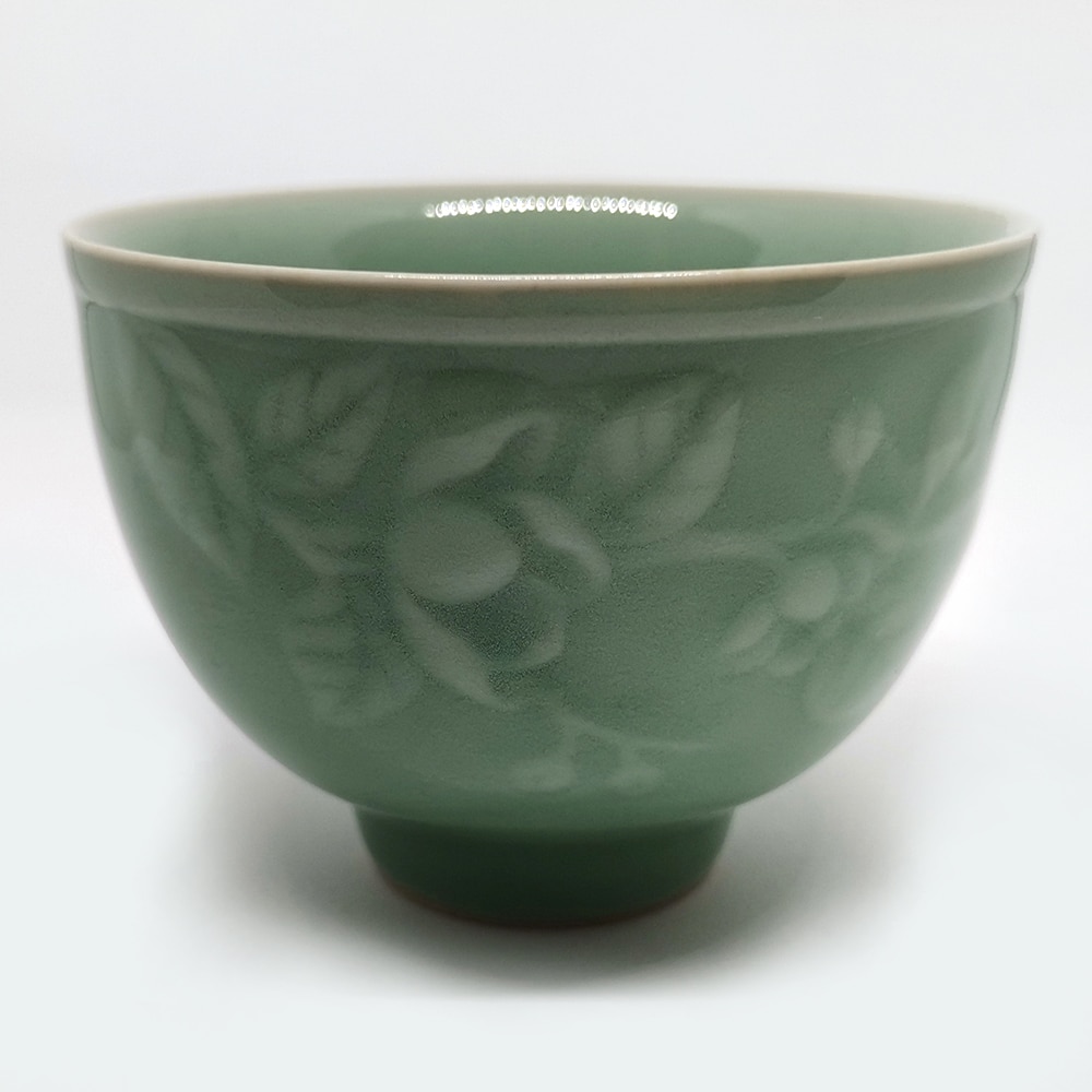 Chinese Theekop 160Ml Longquan Celadon Porselein China Tea Cup Theeceremonie Theewaar Drinkware Office Master Cup