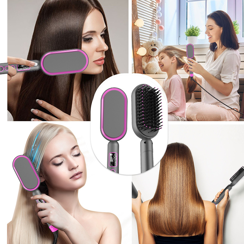 -Air Föhn Blower Borstels Een Stap Stijltang Curler Magic Keramische Verwarming Kam Glad Wind Haar Styling gereedschap