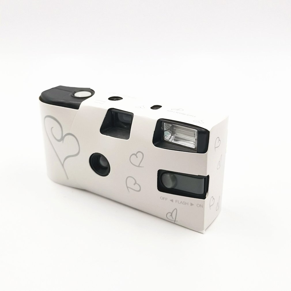 Retro 17 Fotos 35mm Einweg Film Kamera Manuelle Narr Optische Kamera kinder Eine Zeit