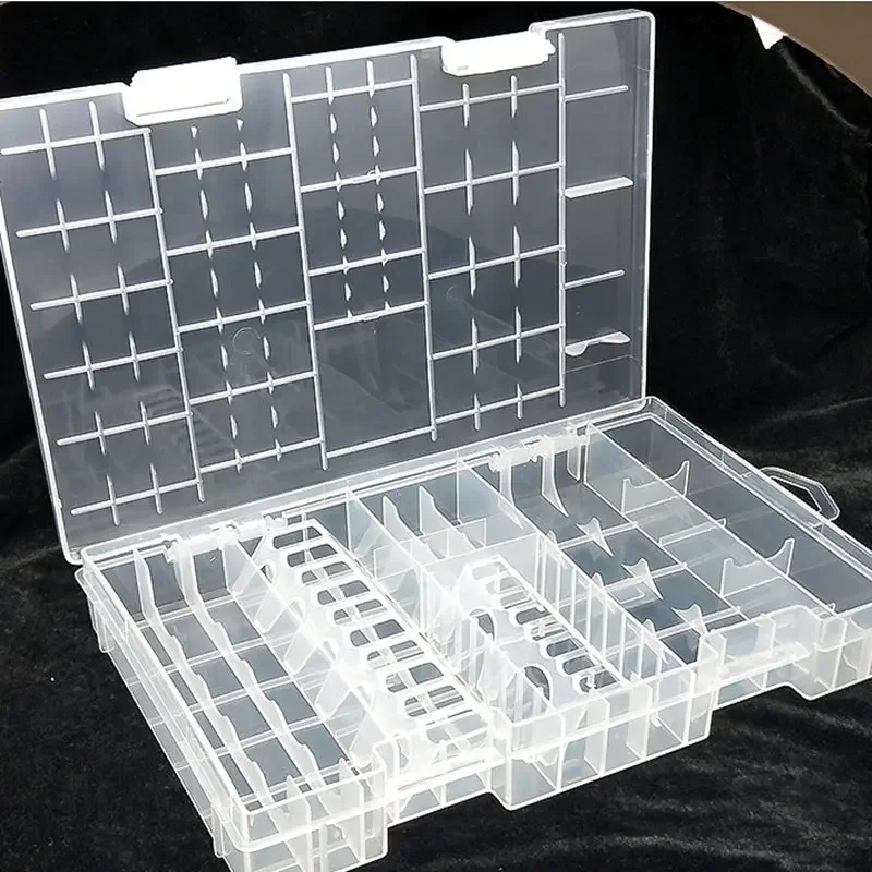 Bolsa recipiente de baterias de plástico à prova d'água, caixa de armazenamento de bateria aa e aaa, organizador, bolsa de armazenamento de bateria