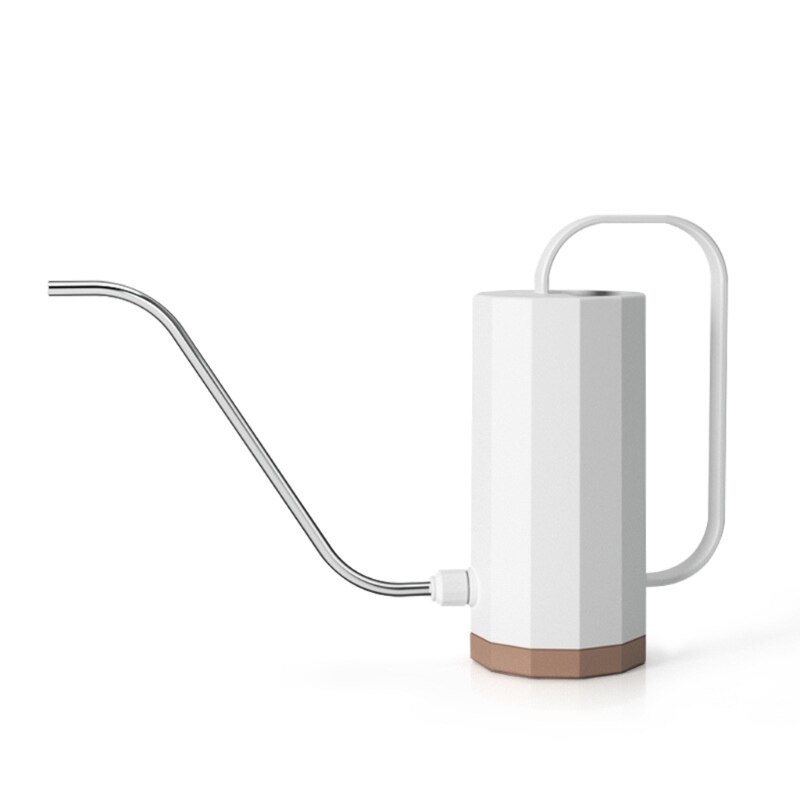 1.2L narzędzia ogrodnicze plastikowa roślina zraszacz praktyczna konewka nawadnianie domu kwiaty czajnik cylindryczny uchwyt L: W